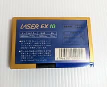 新品 カセットテープ LASER EX 10 ノーマル 10本 ③_画像3