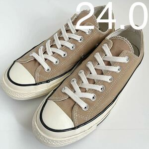 CONVERSE コンバース CHUCKTaylor チャックテイラー ct70 TEAK チーク ベージュ us7.0 24.0m