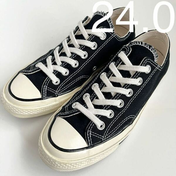 CONVERSE コンバース CHUCKTaylor チャックテイラー ct70 BLACK ブラック 黒 us7.0 24.0cm