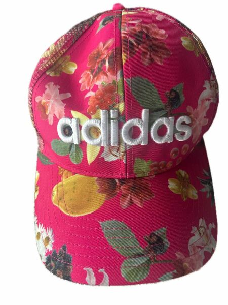 adidas ゴルフ　キャップ　帽子　花柄