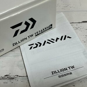 ■ DAIWA TWS ZILLION TW 1516XXHL レフトハンドル ダイワ ジリオン ベイト リール 元箱付き ★の画像6