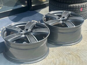 ■ 美品 MAK ツーリズモFF Porsche Cayenne 21 InchWheels 2本set 5-130 9.5J ET46 札幌 T-1323 ★