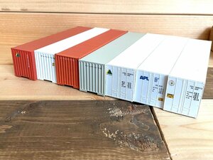 # beautiful goods well sa-z40ft 40 feet container HO gauge 7 piece set Hyundai GENSTAR etc. *