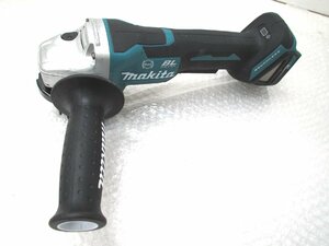 ■◆ makita GA408D マキタ　18V 100mm 充電式 ディスクグラインダ　パドルスイッチ 2023年製　本体のみ　ハンドル付　動作品　