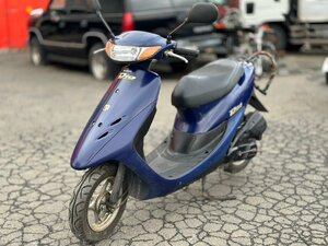 ●部品取り レストアベース 圧縮良好! HONDA ホンダ Dio ディオ AF34 2001年モデル 走行6369km メインキー無 dio 原付 スクーター 札幌発