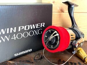 ■ 美品 SHIMANO TWIN POWER SW4000XG シマノ ツインパワー スピニングリール 元箱付き★
