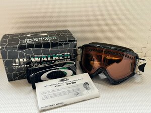 ■ 長期保管品 USED扱い OAKLEY オークリー JP WALKER 0-Frm スノーゴーグル ジェットブラック ★