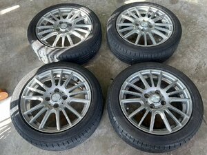 * ravrion 15 -inch wheel 4-100 OFFSET42 5.5J Goodyear EAGLE RV F ECO 2020 year made 7 amount of crown 4 pcs set Sapporo T-1348 *