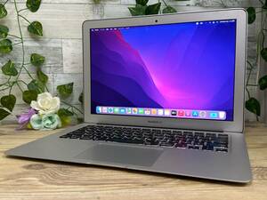 【動作OK♪】MacBook Air 2015 A1466[Core i5(5250U)1.6Ghz/RAM:4GB/SSD:128GB/13インチ]Catalina インストール済 動作品