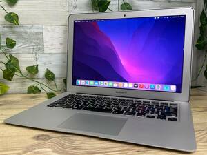 【動作OK♪】MacBook Air 2015 A1466[Core i5(5250U)1.6Ghz/RAM:4GB/SSD:128GB/13インチ]Catalina インストール済 動作品　