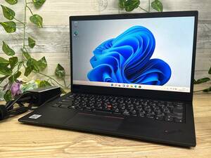 【美品♪】Lenovo ThinkPad X1 Carbon [10世代 Core i5(10210U)1.6GHz/RAM:8GB/SSD:256GB/14インチ]Windowsd 11 動作品
