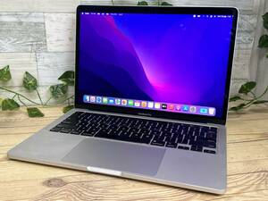 【良品♪】Apple MacBook Pro 2020【Core i7(1068NG7)2.3GHz/RAM:32GB/SSD:1024GB/13.3インチ]Montery シルバー 動作品