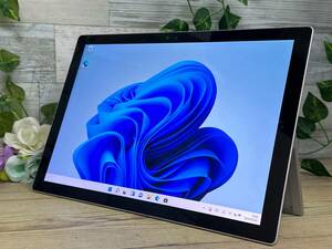【良品♪】Microsoft Surface Pro 4 [Core i5(6300U) 2.4GHz/RAM:8GB/SSD:256GB/12.3インチ]Windows11 タブレットPC 動作品
