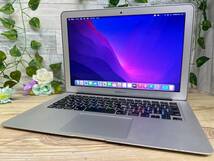 【動作OK♪】MacBook Air 2017(A1466)[Core i5(5350U)1.8Ghz/RAM:8GB/SSD:12856GB/13インチ]Monterey インストール済 動作品_画像1