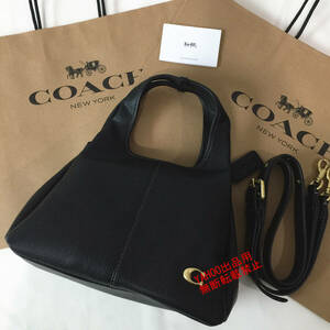 ★COACHバッグ★コーチ CM545 ブラック ラナ ハンドバッグ トートバッグ ショルダーバッグ レディース斜め掛け アウトレット品 新品