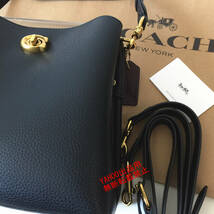 ★COACHバッグ★コーチ C3916 ブラック ハンドバッグ バケットバッグ ショルダーバッグ 手提げバッグ クロスボディー アウトレット品 新品_画像2