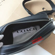 ★COACHバッグ★コーチ F50713 ブラック グラハム ボディーバッグ ショルダーバッグ クロスボディー シグネチャー アウトレット品 新品_画像6