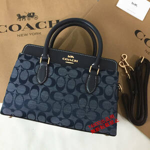 ★COACHバッグ★コーチ CH859 デニム ハンドバッグ ショルダーバッグ クロスボディー レディース手提げバッグ アウトレット品 新品