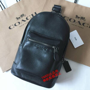 ★COACHバッグ★コーチ C2540 ブラック ボディーバッグ スリングバッグ ショルダーバッグ クロスボディーアウトレット品 新品