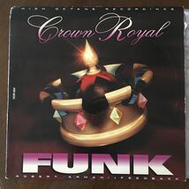 Robert Armani + Feedback The Crown Royal Funk 12インチ レコード シカゴハウス_画像1