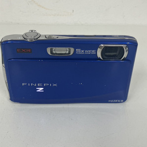 100円～★フジフィルム FUJIFILM FINEPIX Z900 EXR コンパクトデジタルカメラ ブルー タッチパネル バッテリー付きの画像2