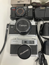 100円～カメラ まとめセット コンパクトフィルムカメラ 一眼レフフィルムカメラ CANON FUJIFILM MINOLTA OLYMPUS PENTAX 等23点 ジャンク品_画像2