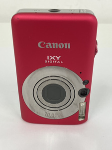 100円～★CANON キャノン IXY DIGITAL 110 IS PC1355 レッド デジタルカメラ デジカメ バッテリー付属 