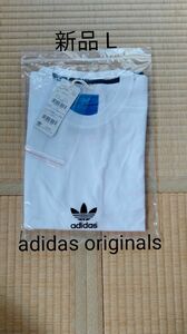 アディダス　Tシャツ　 L寸　adidas originals　タグ付き新品未使用品　ティーシャツ　adidas　 半袖