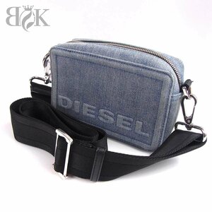 ディーゼル デニム ミニショルダーバッグ サイドキーリング レディース DIESEL 中古品 ♪