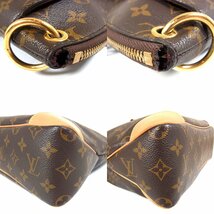 ヴィトン モノグラム オデオンNM MM M45355 ショルダーバッグ ゴールド金具 ブラウン 付属品 LOUIS VUITTON ◆_画像5