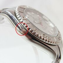 ロレックス ヨットマスター 168622 D番 ボーイズサイズ 自動巻き ロレジウム文字盤 動作品 腕時計 ROLEX ＋_画像4