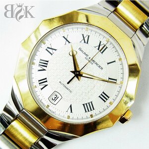  Baume&Mercier riviera Date K18YG 750YG combination men's self-winding watch wristwatch operation goods BAUME&MERCIER #