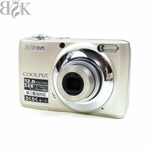 ニコン クールピクス COOLPIX L22 コンパクトデジタルカメラ コンデジ デジカメ 6.7-24.0mm 1:3.1-6.7 通電確認済 長期保管品 Nikon ◇