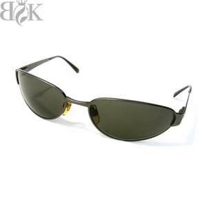  Emporio Armani солнцезащитные очки 128-S 1145 120 черный оттенок серебра оттенок зеленого линзы EMPORIO ARMANI =