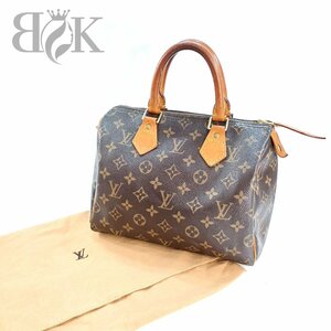 ルイヴィトン モノグラム スピーディ25 M41528 ハンドバッグ ミニボストン レディース 鞄 LOUIS VUITTON 中古 ★