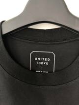 UNITED TOKYO ユナイテッド トーキョー TSHIRT Tシャツ 2枚 黒1 白2 カットソー_画像3