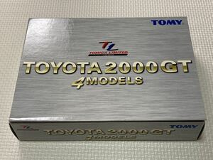 トヨタ 2000GT 4台セット （1/59スケール トミカリミテッド 639992）