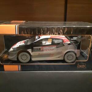 IXO イクソ 1/18 トヨタ GRヤリス Rally1 WRC 2023 サファリラリー #69 K.ロバンペラ ウェザリング塗装