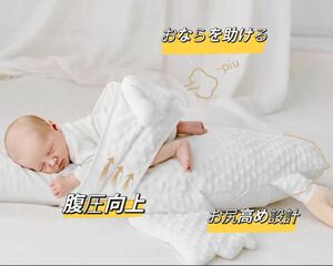 【美品】赤ちゃん用 おならが出やすい ガチョウ姿の抱き枕・ベッドインベッド
