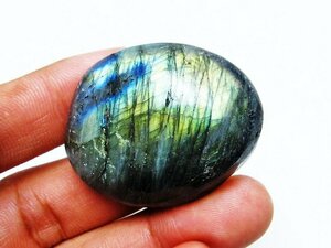 誠安◆天然石最高級品ラブラドライト原石[T703-4300]