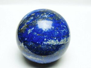 誠安◆天然石最高級品ラピスラズリ丸玉 75mm [T574-4082]
