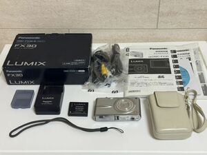 Panasonic デジタルカメラ　LUMIX DMC-FX30