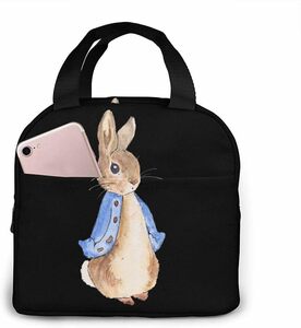 # новый товар не использовался товар Peter Rabbit рисунок ланч большая сумка термос сумка пикник . пара кемпинг товары для улицы . днем рис днем еда сохранение .. данный #