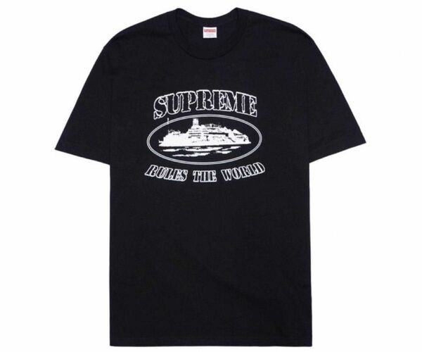 Supreme / Corteiz Rules The World Tee "Black"