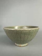韓国美術　高麗青磁茶碗　碗　抹茶碗　茶道具　伝来品　古物　時代品　李朝　中国青磁_画像4