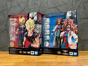 新品未開封　S H Figuarts ドラゴンボール　人造人間21号白衣　クローン悟空　セット　