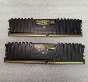 CORSAIR VENGEANCE LPX DDR4 32GB(16×2枚)3200MHz デスクトップ用メモリ 中古