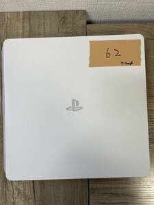PS4 本体 500GB ホワイト SONY PlayStation4 CUH-2000番代　初期化/動作確認済 プレステ4 薄型　CUH-2100A封印有り 62