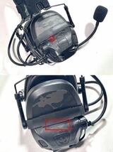 FMA OPS-CORE FAST SF OPS-CORE AMPタイプ ヘッドセット オプスコアタイプ　カーボン レプリカ ブラック ヘルメット_画像7