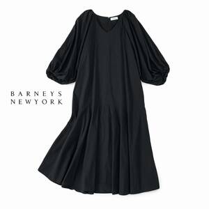 美品★バーニーズＮＹ★Fsize/9号★ワンピース黒B113